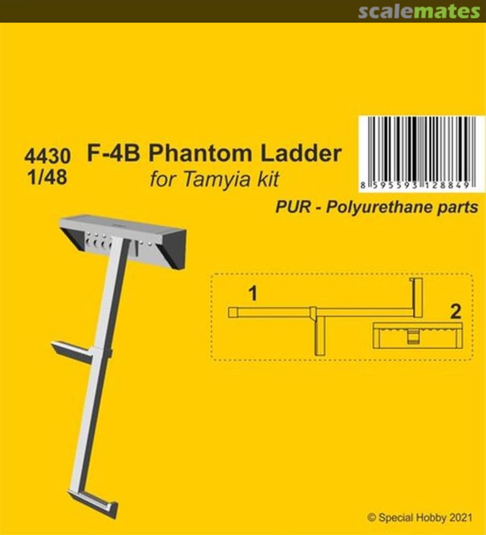 Boxart F-4B Phantom Ladder 4430 CMK Boxart F-4B Phantom Ladder 4430 CMK