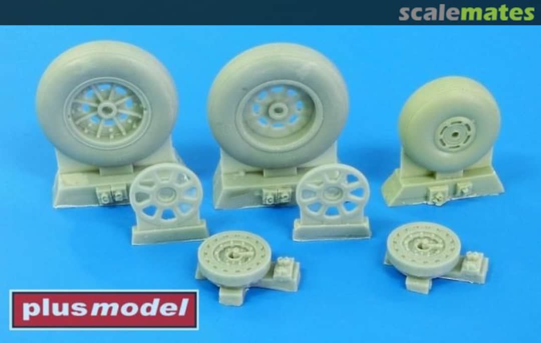 Boxart Mig-15 wheels AL3008 PlusModel Boxart Mig-15 wheels AL3008 PlusModel