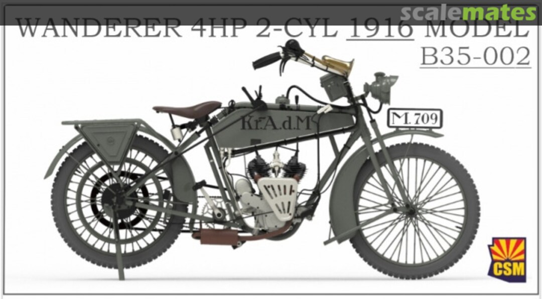 Boxart Wanderer 4hp 2-cylinder B35-002 Copper State Models Boxart Wanderer 4hp 2-cylinder B35-002 Copper State Models