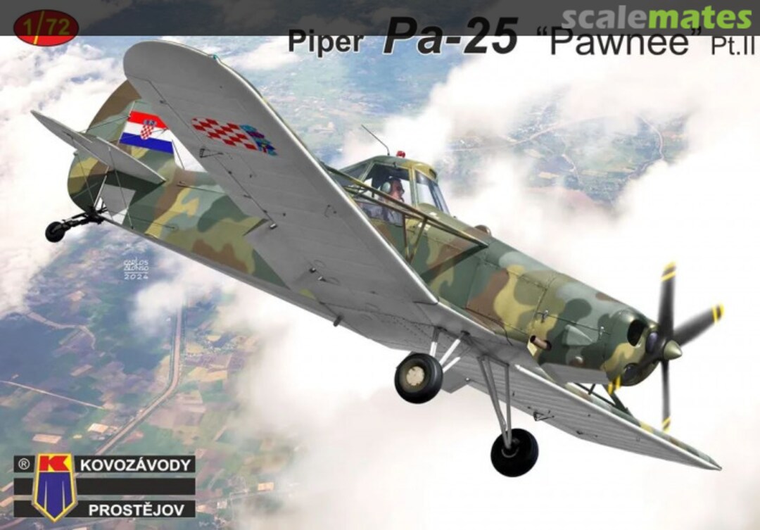 Boxart Piper Pa-25 "Pawnee" KPM0473 Kovozávody Prostějov Boxart Piper Pa-25 "Pawnee" KPM0473 Kovozávody Prostějov