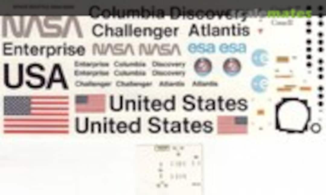 1:72 Orbiter Update Decals (Ed Bisconti )