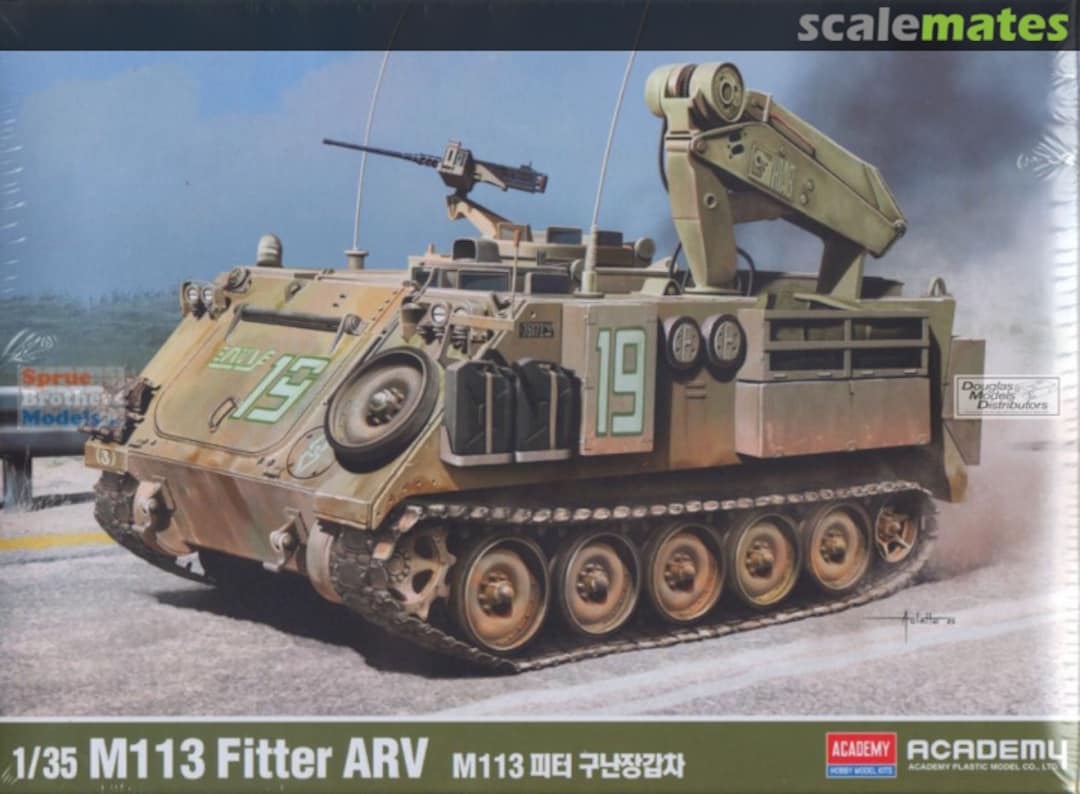 Boxart M113 Fitter AFV 13568 Academy