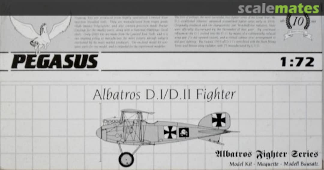 Boxart Albatros D.I / D.II 1029 Pegasus Boxart Albatros D.I / D.II 1029 Pegasus