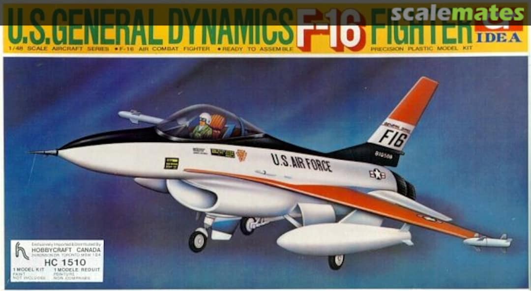 Boxart F-16 Fighter (19-02) 620-912 Idea Boxart F-16 Fighter (19-02) 620-912 Idea