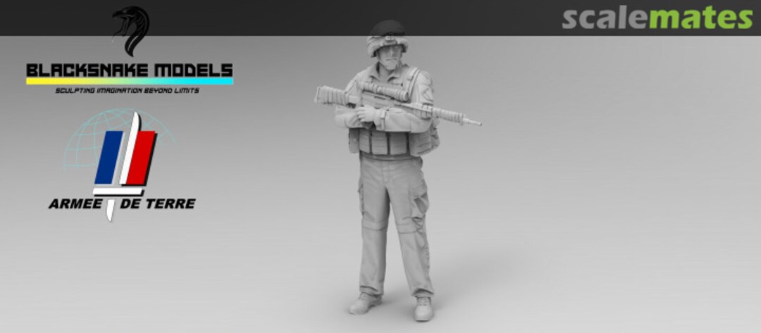 Boxart Soldat Français Patrouille en Afghanistan (06) FR-20 BlackSnake Model Boxart Soldat Français Patrouille en Afghanistan (06) FR-20 BlackSnake Model