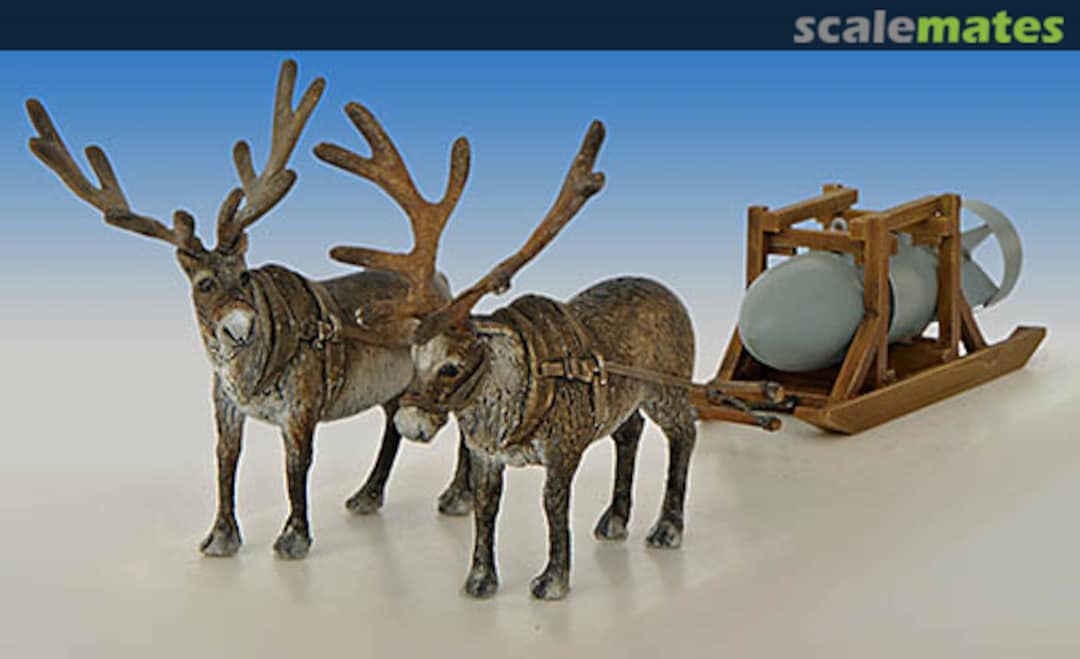 Boxart Reindeer-Team with german bomb 4041 PlusModel Boxart Reindeer-Team with german bomb 4041 PlusModel