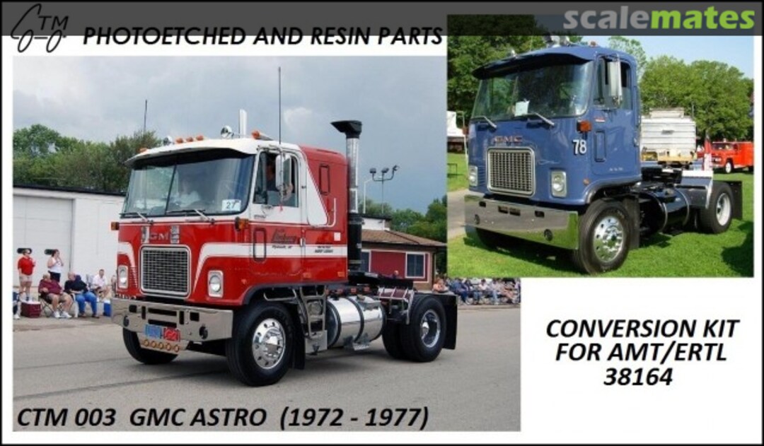 Boxart GMC Astro (1972-1977) CTM 003 Czech Truck Model Boxart GMC Astro (1972-1977) CTM 003 Czech Truck Model