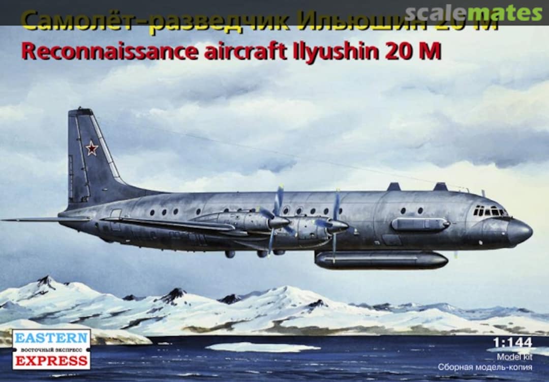 Boxart Reconnaissance aircraft Ilyushin 20 M 14489 Eastern Express Boxart Reconnaissance aircraft Ilyushin 20 M 14489 Eastern Express