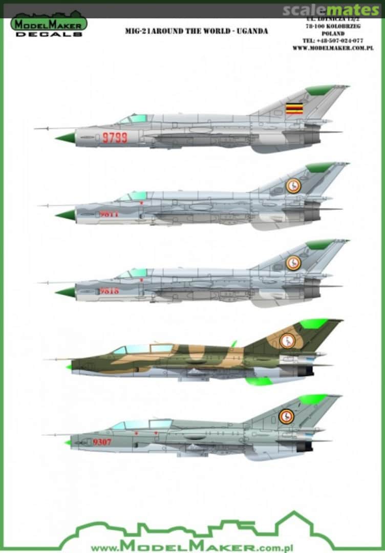 Boxart Uganda D72085 ModelMaker Boxart Uganda D72085 ModelMaker