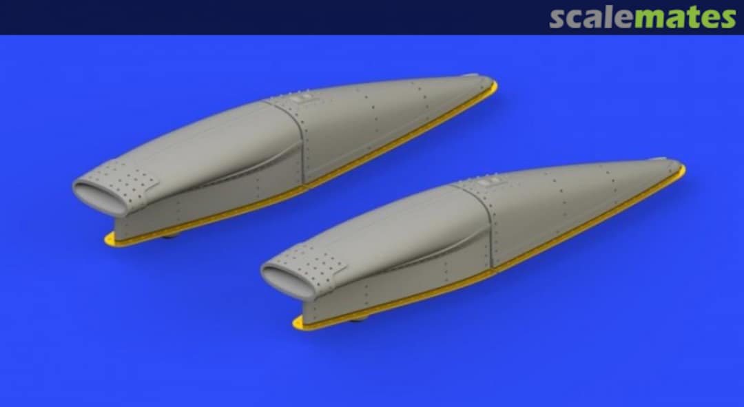 Boxart F-8E Crusader - Air Intakes 648301 Eduard Boxart F-8E Crusader - Air Intakes 648301 Eduard
