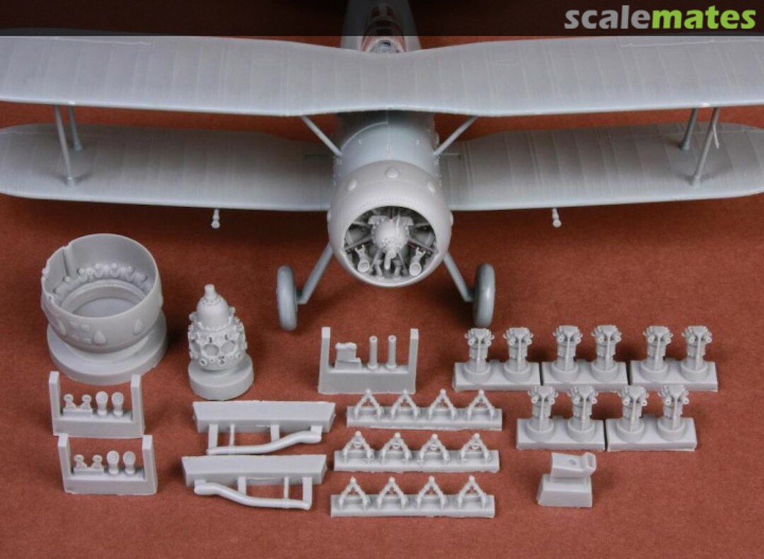 Boxart Gloster Gladiator Mk.I/Mk.II engine & cowling 48057 SBS Model Boxart Gloster Gladiator Mk.I/Mk.II engine & cowling 48057 SBS Model