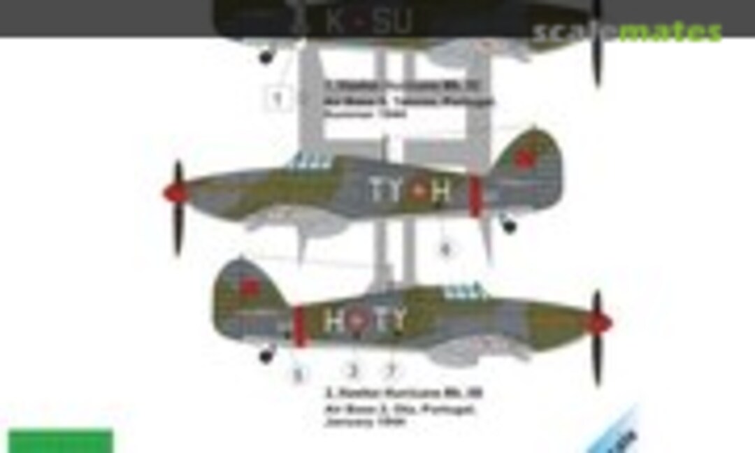 1:48 Hawker Hurricane Mk.II over Portugal Pt 1 (LF Models C48151) C48151