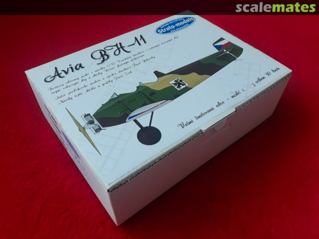 Boxart Avia BH-11 2019001 Strato-models Boxart Avia BH-11 2019001 Strato-models