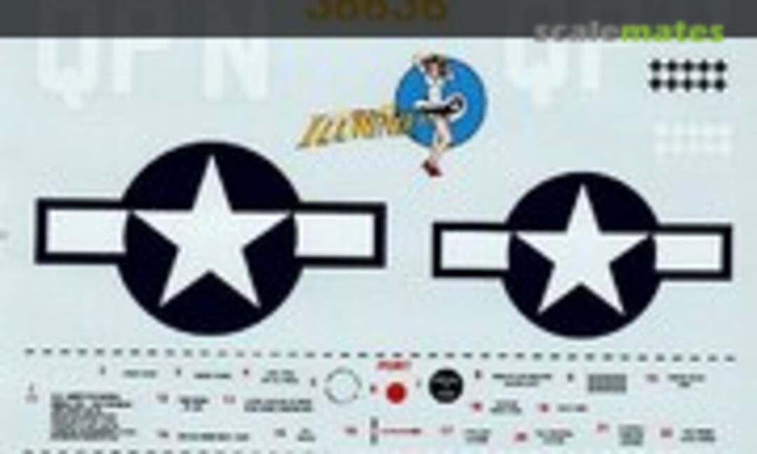 1:32 P-51B Mustang (SuperScale International 32-138) 32-138