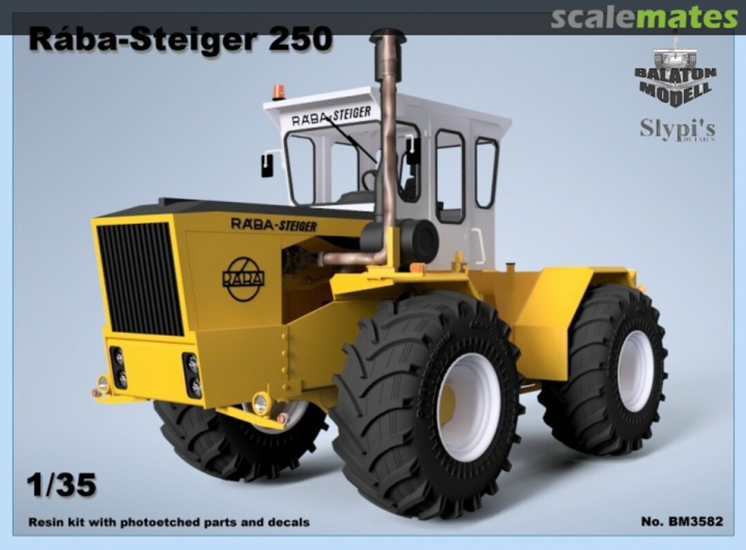 Boxart Rába-Steiger 250 BM3582 Balaton Modell Boxart Rába-Steiger 250 BM3582 Balaton Modell