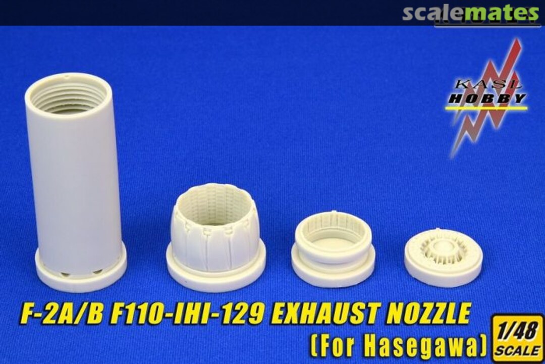 Boxart F-2A/B F110-IHI-129 exhaust nozzle set K48114 Kasl Hobby Boxart F-2A/B F110-IHI-129 exhaust nozzle set K48114 Kasl Hobby