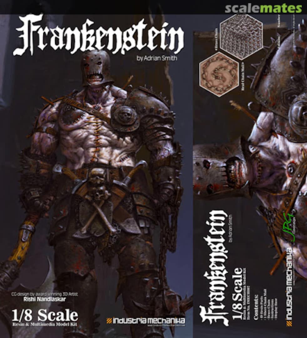 Boxart Adrian Smith's Frankenstein Industria Mechanika Boxart Adrian Smith's Frankenstein Industria Mechanika