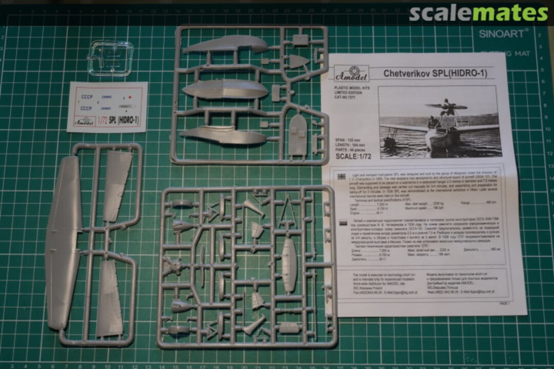 Contents Hydroplane SPL 7271 Amodel Contents Hydroplane SPL 7271 Amodel