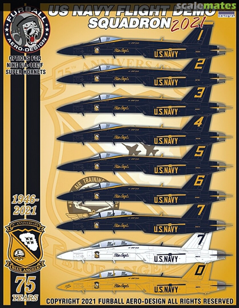 Boxart US Navy Flight Demo Squadron 2021 48-079 Furball Aero-Design Boxart US Navy Flight Demo Squadron 2021 48-079 Furball Aero-Design