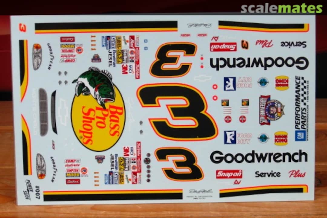 Boxart #3 Bass Pro 007 Powerslide Decals Boxart #3 Bass Pro 007 Powerslide Decals