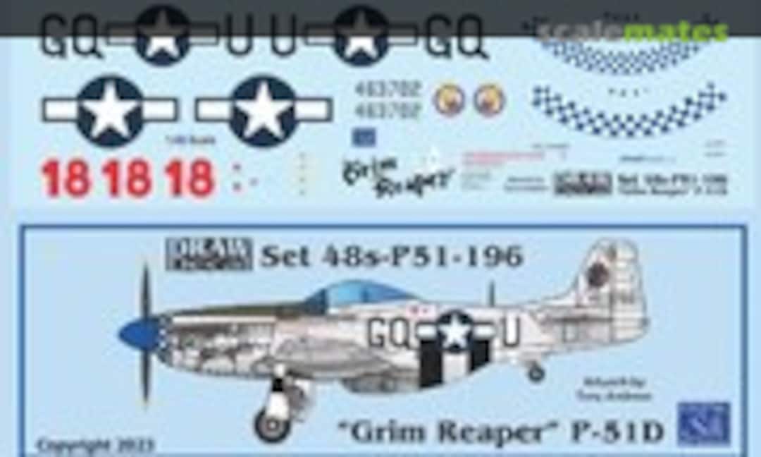 1:48 “Grim Reaper” P-51D (Draw Decal 48-P51-196)