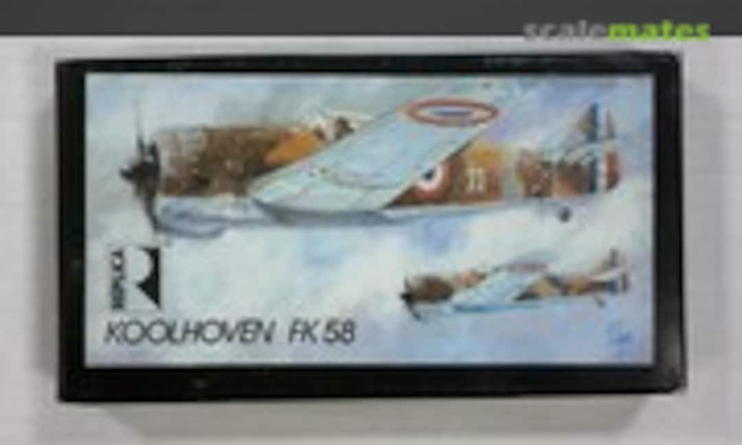 1:72 Koolhoven FK 58 (Replica 00) 00