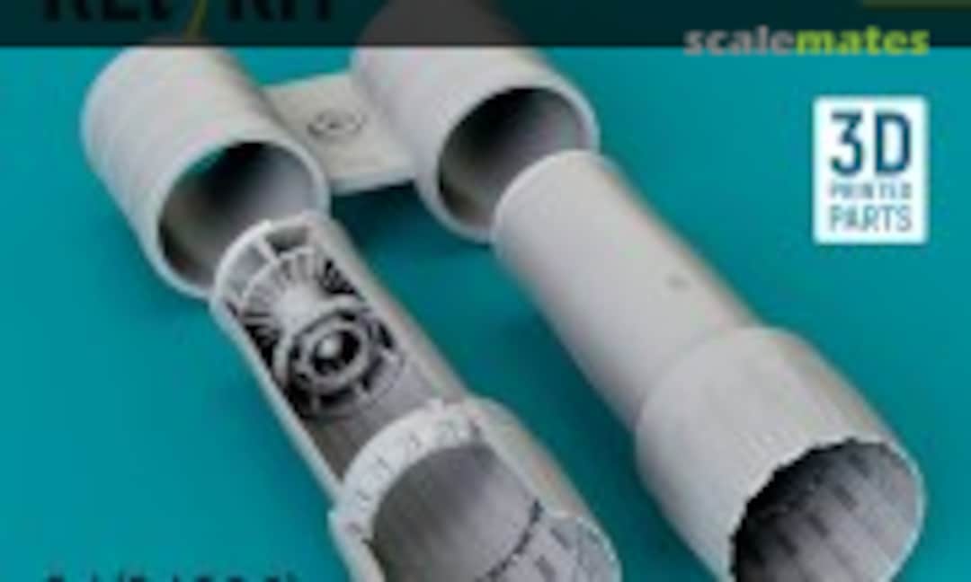 1:32 F-4 (E, J, F, G, S) Phantom II exhaust nozzles (3D Printed) (ResKit RSU32-0196) RSU32-0196