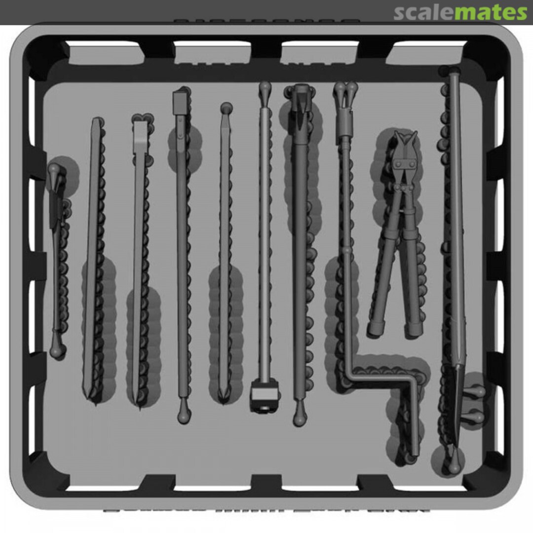 Boxart Tank OVM without clamps BSK-C35010 BSK Model Boxart Tank OVM without clamps BSK-C35010 BSK Model