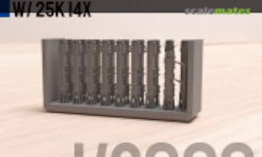 1:2000 Shaoshan 3 韶山3 Electric Locomotive + 14x 25K Hard Sleeper Coach (Caffe HI 咖啡重工业 )