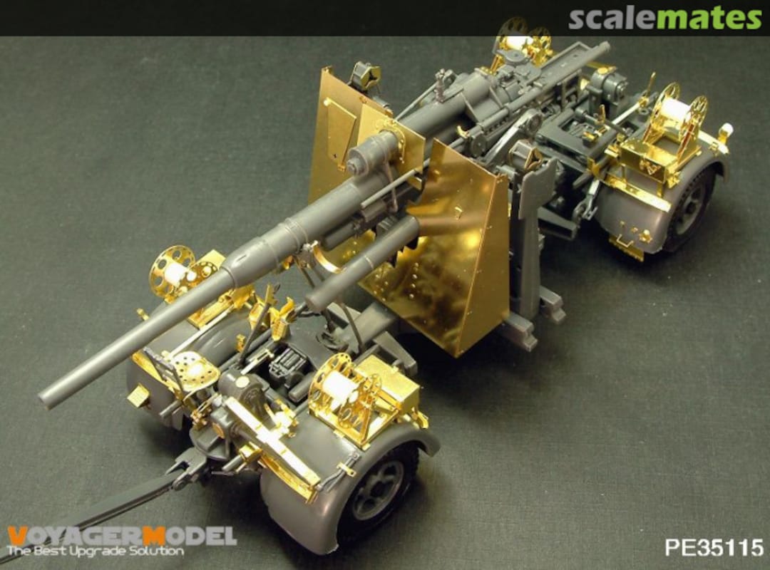 Boxart 88mm Flak 36/37 with Zündapp PE35115 Voyager Model Boxart 88mm Flak 36/37 with Zündapp PE35115 Voyager Model