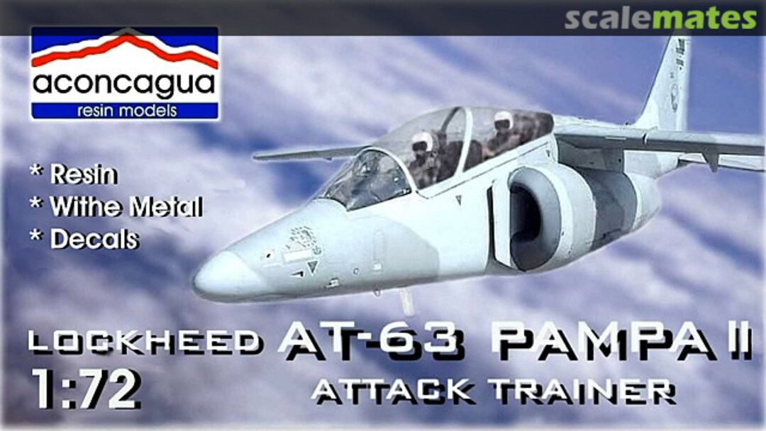 Boxart Lockheed AT-63 Pampa II Aconcagua Resin Models Boxart Lockheed AT-63 Pampa II Aconcagua Resin Models