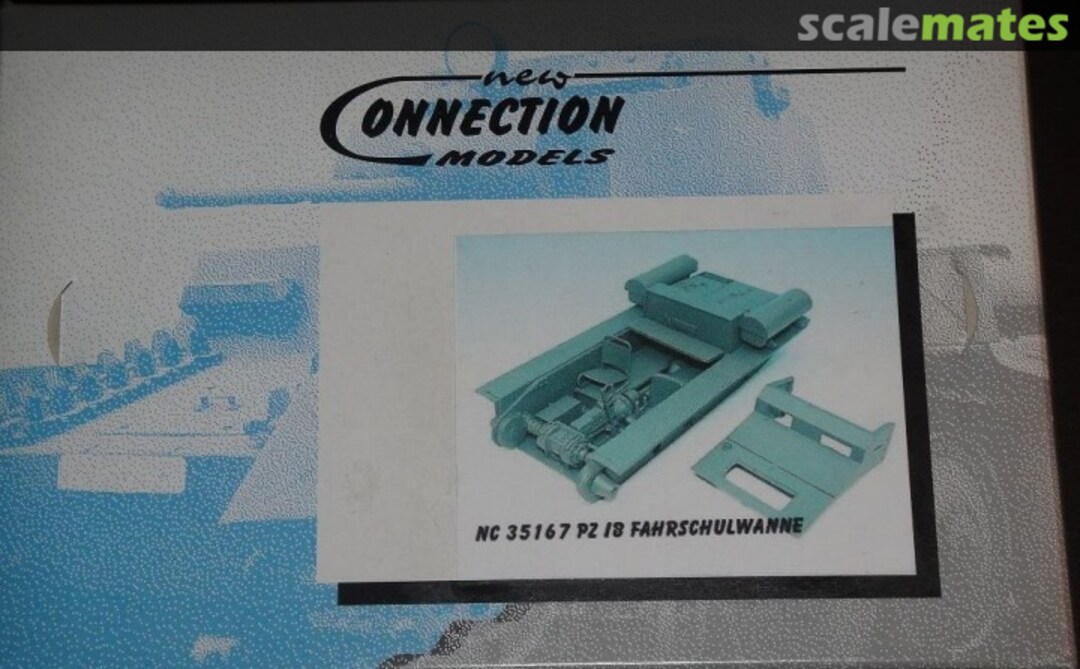Boxart Panzer IB Fahrschulwanne driving school resin conversion NC35167 New Connection Models Boxart Panzer IB Fahrschulwanne driving school resin conversion NC35167 New Connection Models