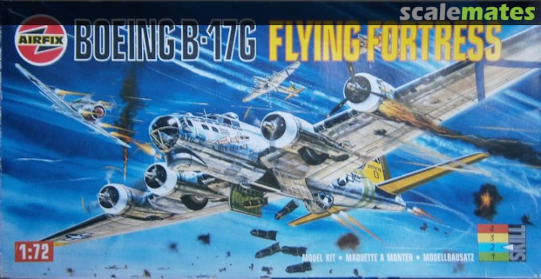 Boxart BOEING B-17G FLYING FORTRESS 05005 Airfix Boxart BOEING B-17G FLYING FORTRESS 05005 Airfix