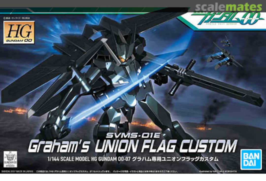 Boxart SVMS-01E Graham's Union Flag Custom 5060640 Bandai Spirits Boxart SVMS-01E Graham's Union Flag Custom 5060640 Bandai Spirits