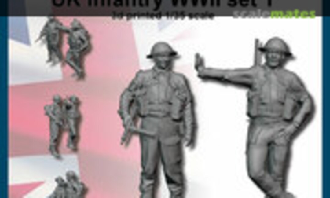 1:35 UK soldiers WWII, set 1 (FC Model Trend 37015) 37015