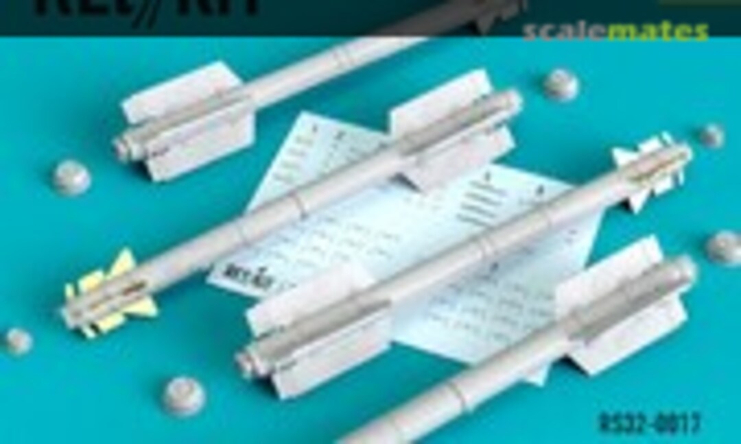 1:32 R-73 soviet missiles (4 pcs) (ResKit RS32-0017) RS32-0017