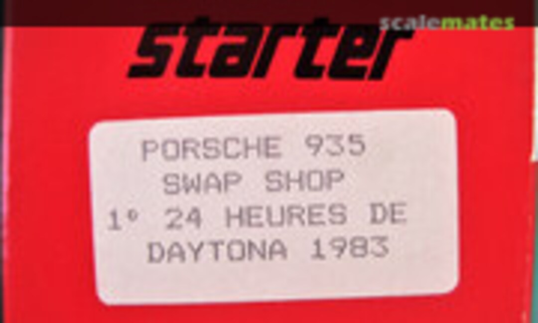 1:43 Porsche 935 &quot;Swap Shop&quot; (Starter none)