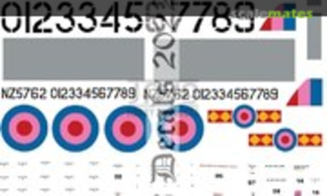 1:32 RNZAF Vampire FB5 1956 scheme (Oldmodels Decals OMD1493) OMD1493