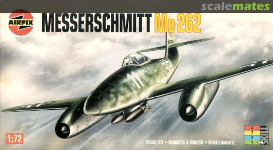 Boxart Messerschmitt Me 262 01030 Airfix Boxart Messerschmitt Me 262 01030 Airfix
