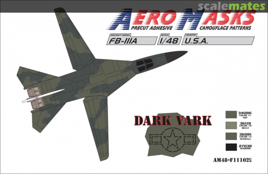 Boxart FB-111A USA AM48-F11102 AeroMasks
