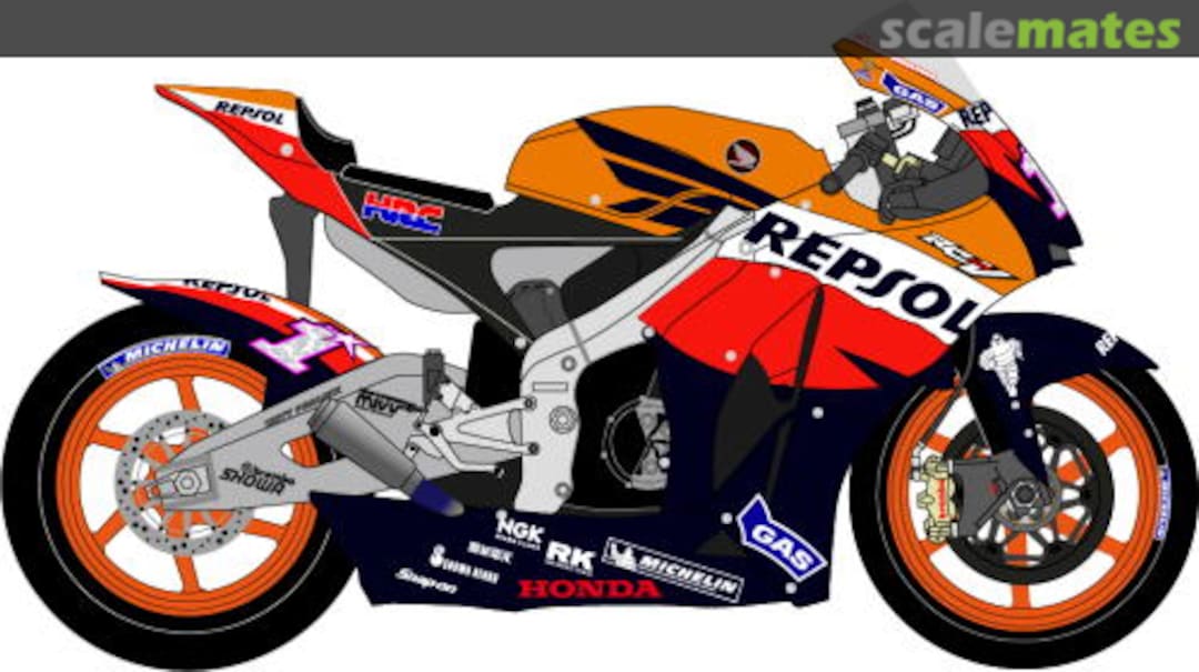 Boxart Honda RC212V MK12092 CGM Models Boxart Honda RC212V MK12092 CGM Models