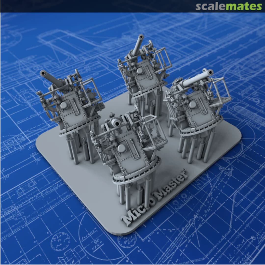 Boxart 4"/45 (10.2cm) QF MKV***(N) HA MKIV MM0427P Micro Master Boxart 4"/45 (10.2cm) QF MKV***(N) HA MKIV MM0427P Micro Master