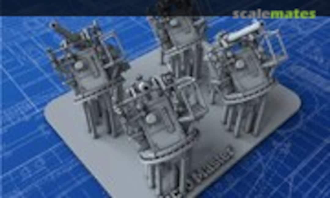 1:350 4"/45 (10.2cm) QF MKV***(N) HA MKIV (Micro Master MM0427P) MM0427P