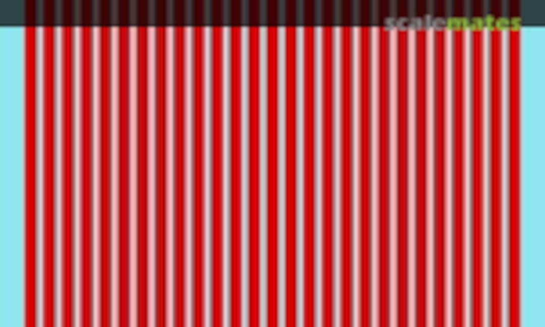 No 1/8" RED STRIPE DECALS (K4 Decals K4-ST-08-02) K4-ST-08-02