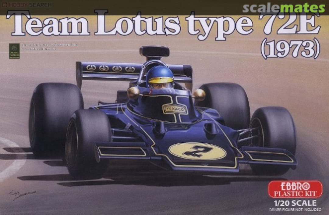 Boxart Team Lotus type 72E (1973) 20003 Ebbro Boxart Team Lotus type 72E (1973) 20003 Ebbro
