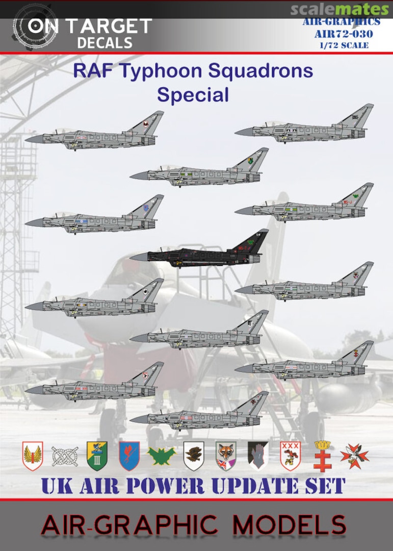 Boxart RAF Typhoon Squadrons Special AIR72-030 Air-Graphics Models Boxart RAF Typhoon Squadrons Special AIR72-030 Air-Graphics Models