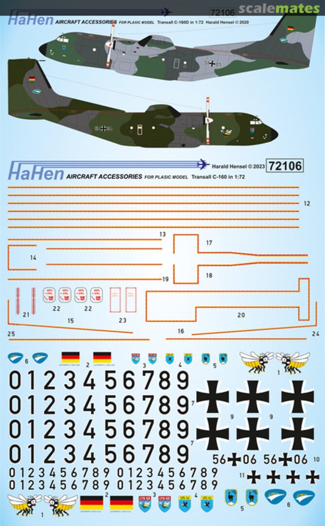 Boxart C-160D Transall 72106 HaHen Boxart C-160D Transall 72106 HaHen