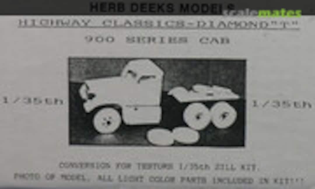 1:35 Diamond T 900 Series cab military conversion (Herb Deeks Models )