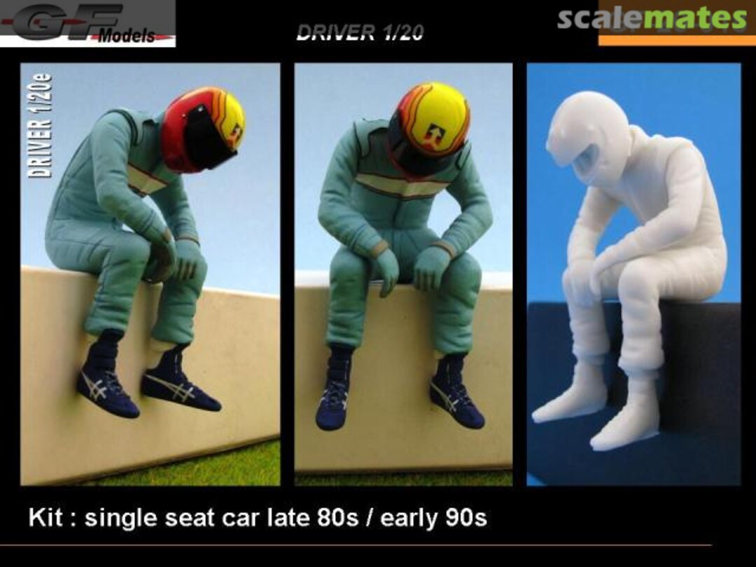 Boxart Driver 1/20 GF-20-018 GF Models Boxart Driver 1/20 GF-20-018 GF Models