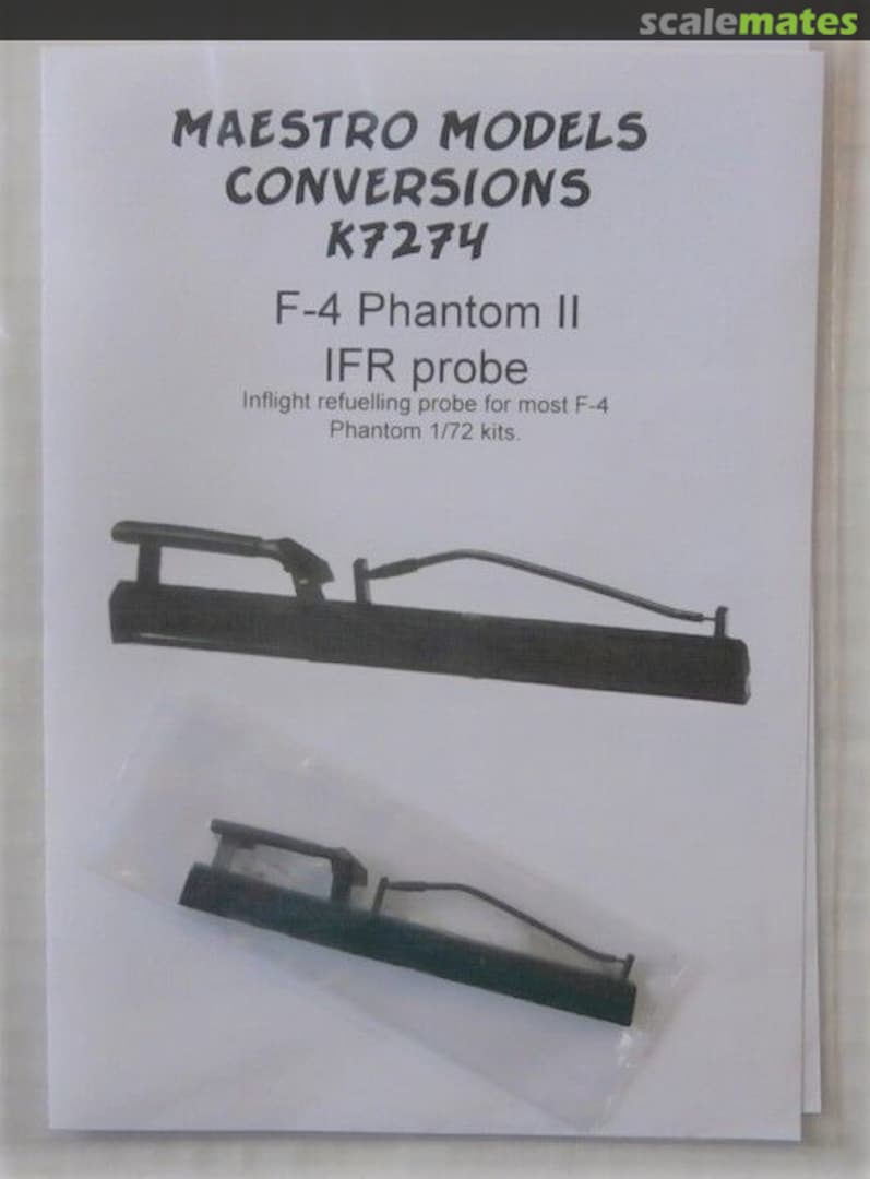 Boxart IFR Probe F-4 Phantom II MMK7274 Maestro Models Boxart IFR Probe F-4 Phantom II MMK7274 Maestro Models